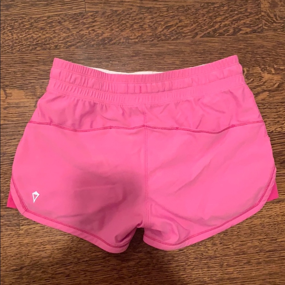Pink Ivivva Lululemon shorts girl size 12